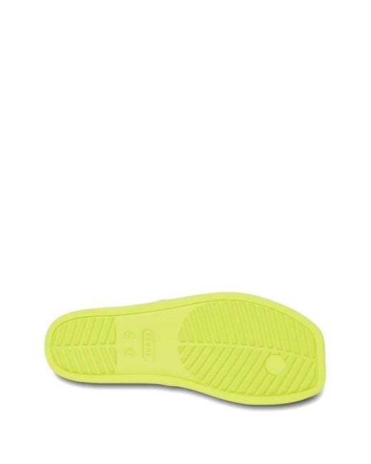 CROCSTM Miami Toe Loop Sandalen in het Yellow