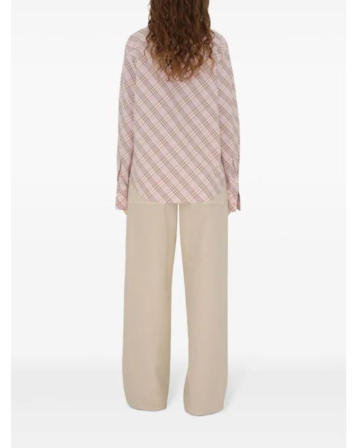 Burberry Pink Shirts