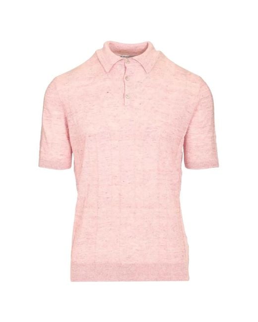 Al Duca D'aosta Pink Polo À Manches Courtes for men