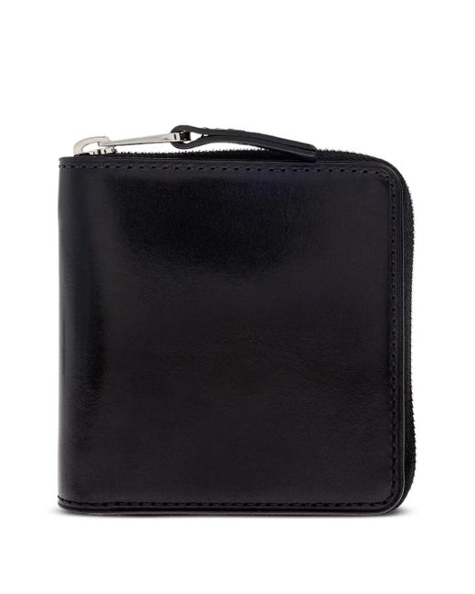 Cartera con cremallera en el contorno Lemaire de color Black