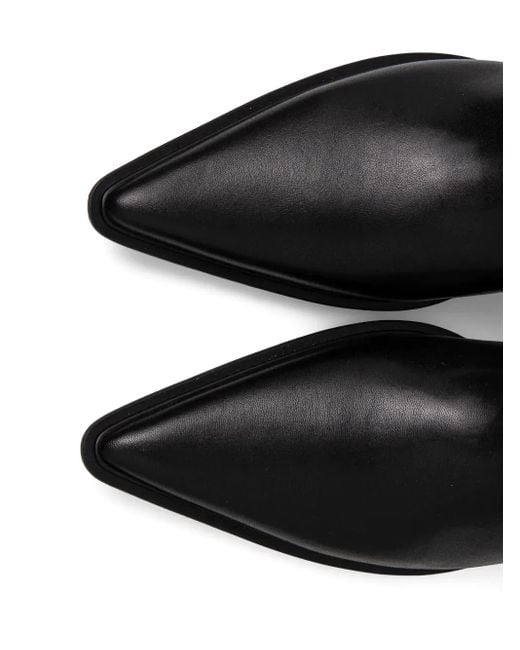 Vagabond Black 35Mm Cassie Pointed-Toe Cowboy Boots