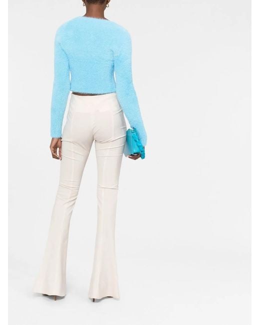 Jacquemus Blue Knit Cardigan