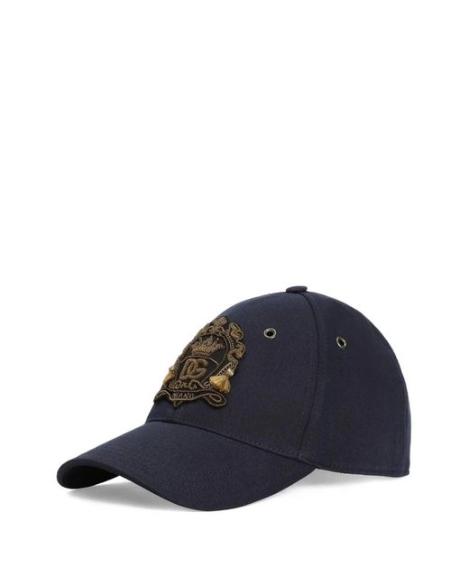 Dolce & Gabbana Logo-Appliqué Cap in Blue for Men | Lyst display picture 1