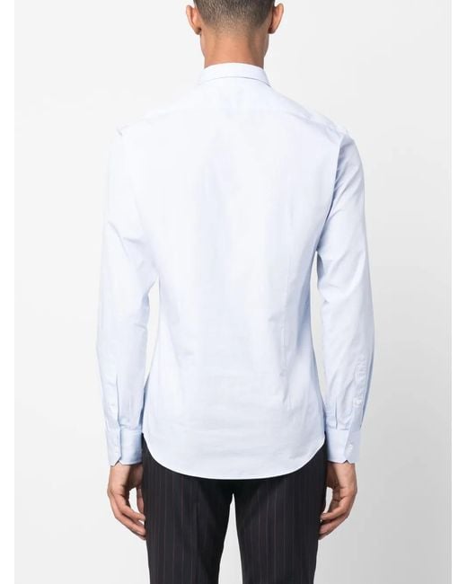 Fursac White Long-Sleeved Shirt for men