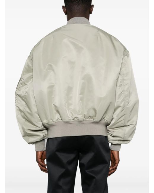 Entire studios Natural Broad Bomber Jacket