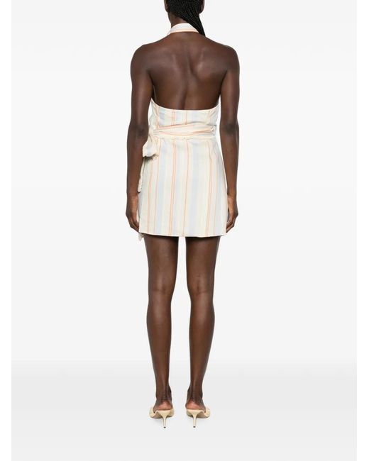 Sir White Pernille Wrap Mini Dress
