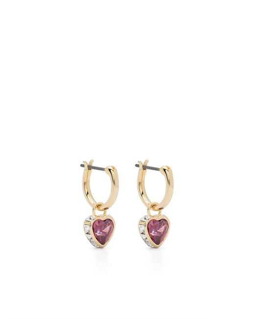 Swarovski White Chroma Drop Earrings