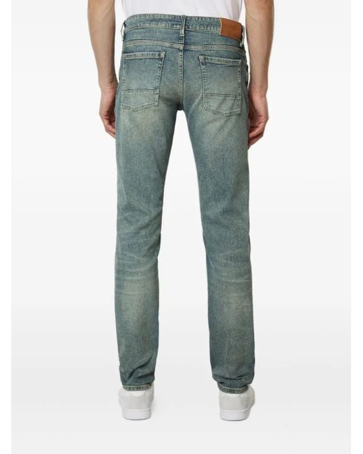 Marc O' Polo Blue Logo-Patch Jeans for men
