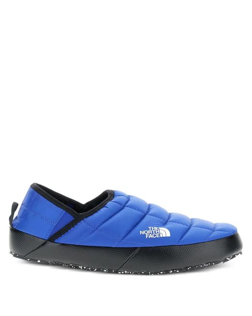 The North Face Blue Padded Slippers for men