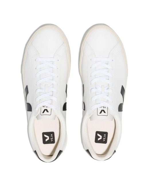 Veja White V-10 Low-top Sneakers
