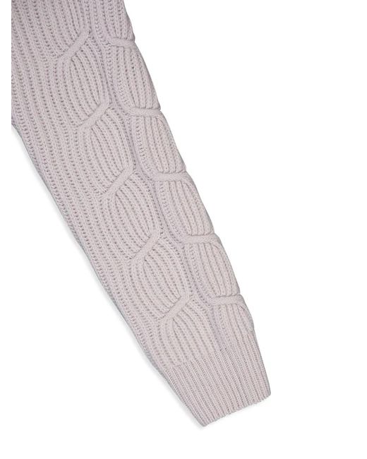 Boglioli Gray Wool Jumper for men