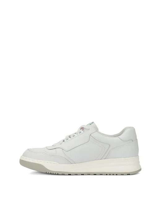 Mephisto White Norwin Logo- Detail Sneakers for men