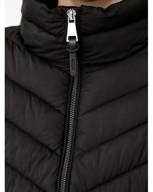 DKNY Black Quilted Puffer Jacket