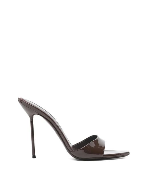 Paris Texas White Lidia Open-Toe Heeled Sandals