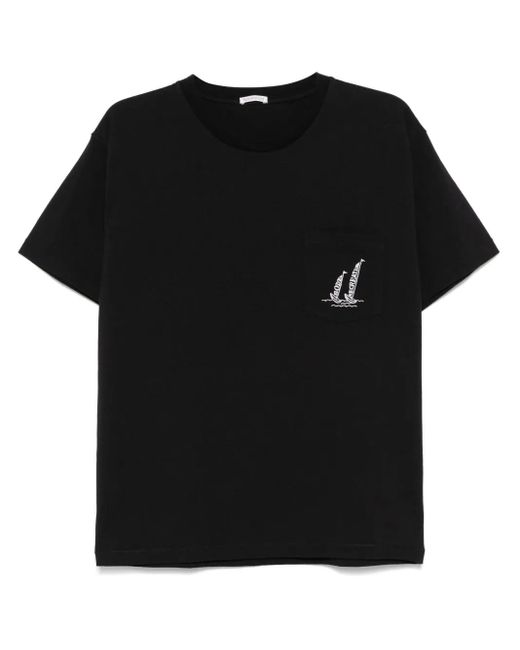 Bode T-Shirt Met Print in het Black voor heren