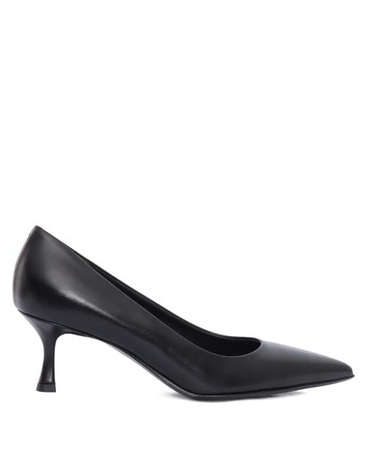 Sergio Levantesi Black Brunella56 Pointed Pumps