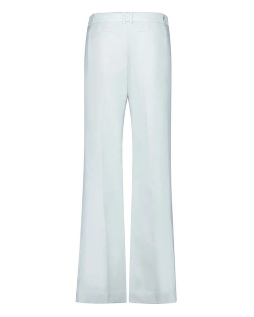 Zimmermann White Straight-Leg Trousers
