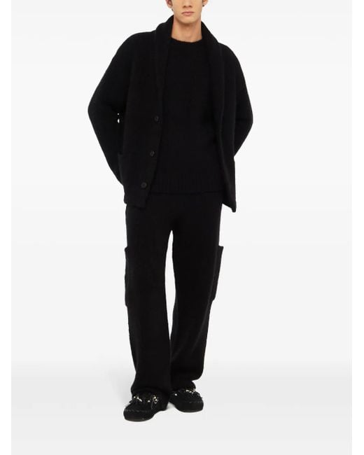 Alanui Black Finest Jumper for men