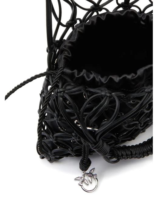 Pinko Black Mini-Tasche Mit Knoten