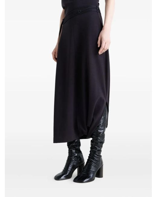 Lemaire Black Leather Boots