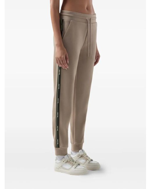 Gcds Natural Logo-Tape Scouba Track Pants