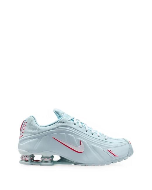 Nike Blue Baskets Shox R4 for men