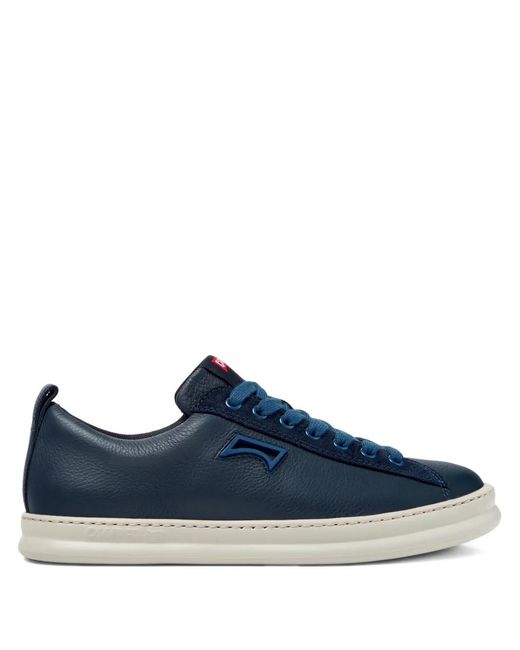 Camper Blue Runner Logo Leather Sneakers for men