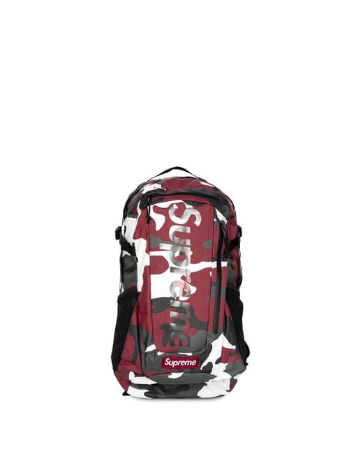 supreme sac a dos rouge