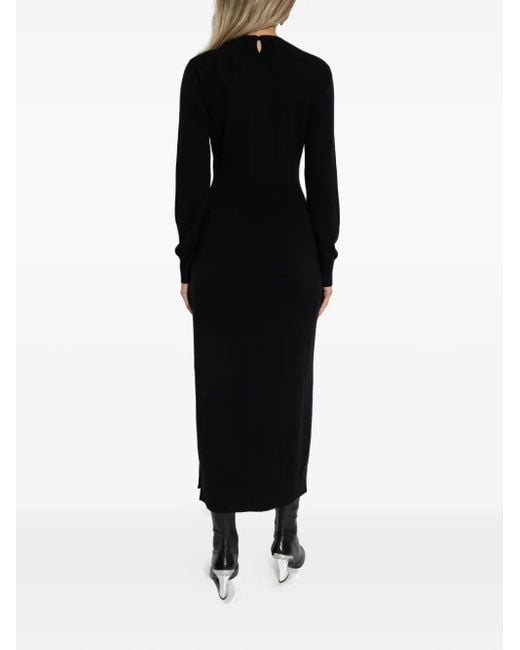 Vestido midi de punto Givenchy de color Black