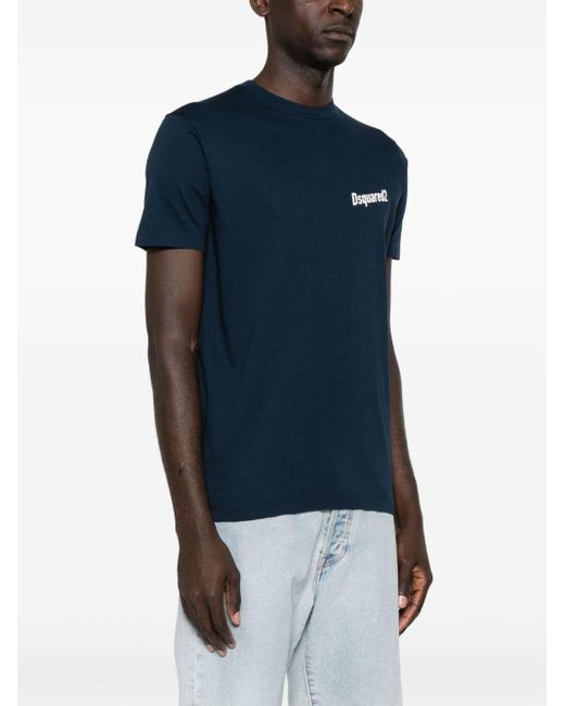 DSquared² Cool Fit T-Shirt in Blue für Herren