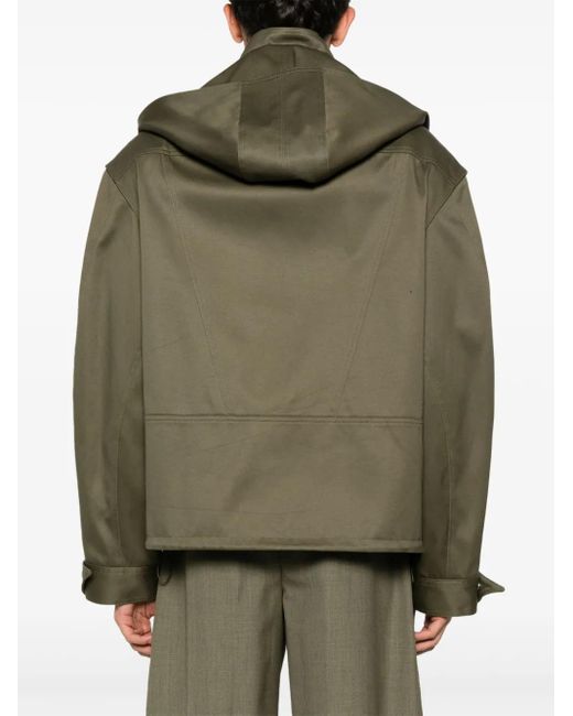 メンズ Mugler カーゴジャケット Green