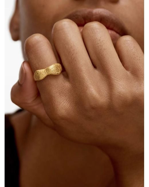 Monica Vinader Brown Antica Ring