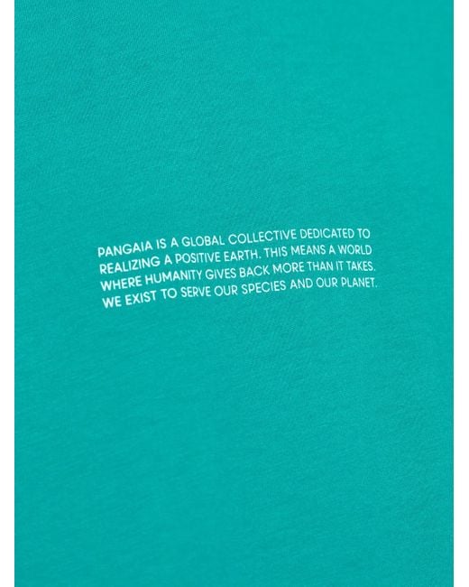 PANGAIA Blue Organic Cotton Crew-Neck T-Shirt