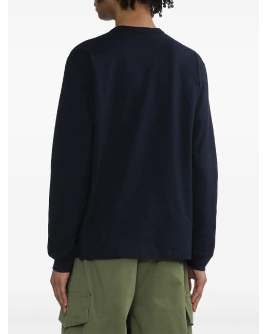 メンズ Comme des Garçons ロゴ Tシャツ Blue