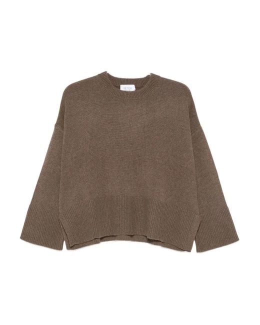 Be You Crew Neck Sweater Brown