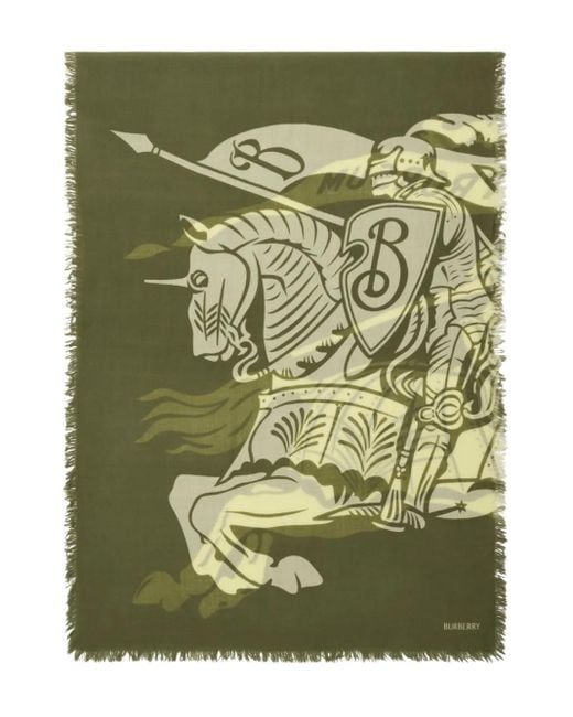 Sciarpa Ekd di Burberry in Green