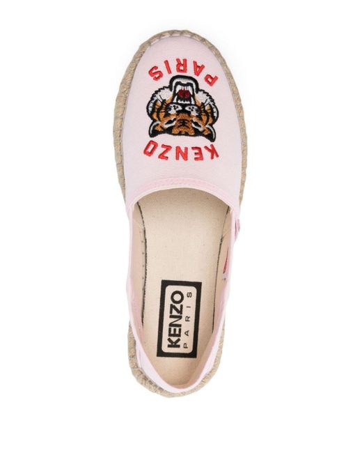 KENZO Lucky Tiger エスパドリーユ Pink