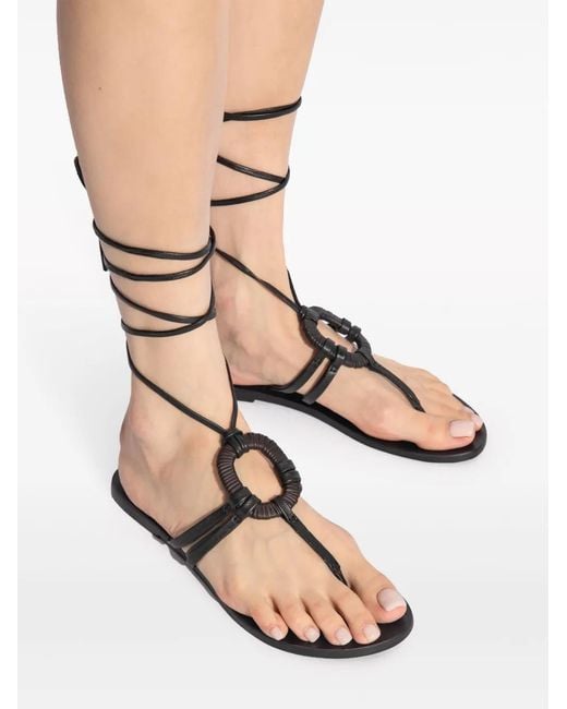 Manebí Brown Mer Leather Sandals
