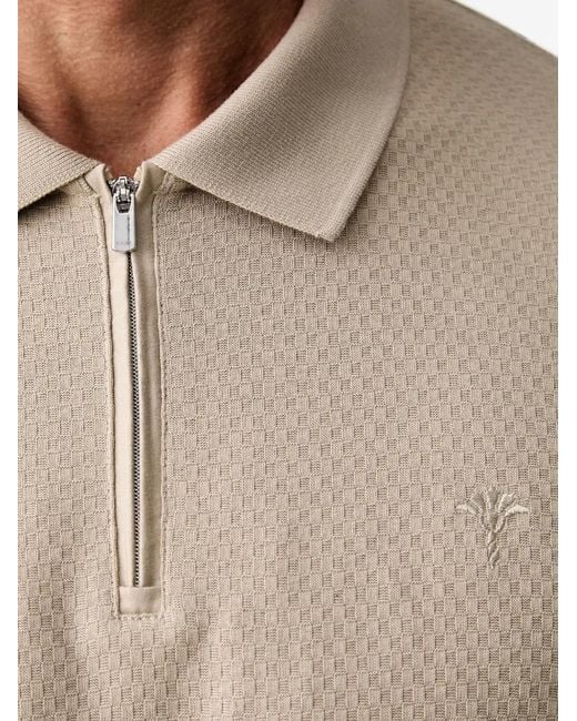 Polo Con Zip di Joop! in Natural da Uomo