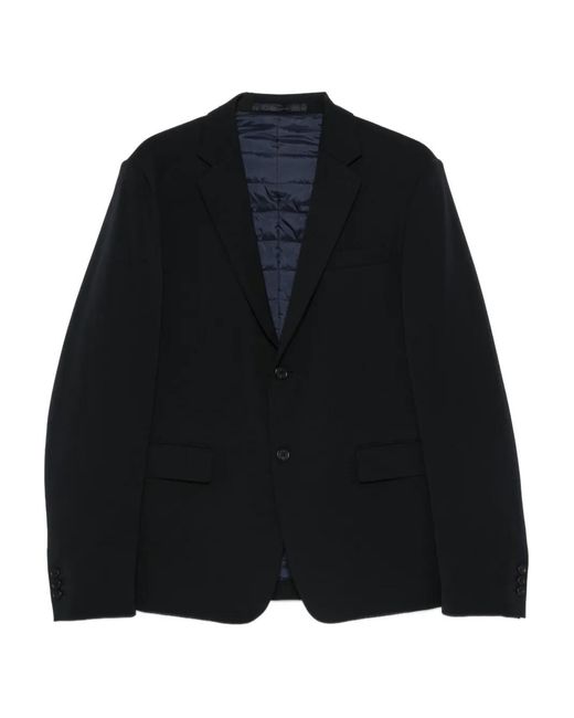 Prada Linea Rossa Black Zip-Up Padded Blazer for men