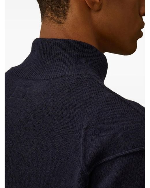 C P Company Pullover mit Lens-Detail in Blue für Herren