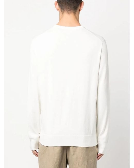 Polo Ralph Lauren White Logo Sweater for men