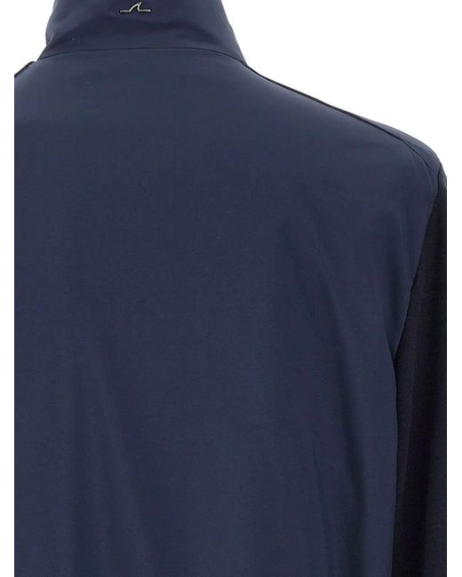 Paul & Shark Blue Zip-Fastenig Jacket for men