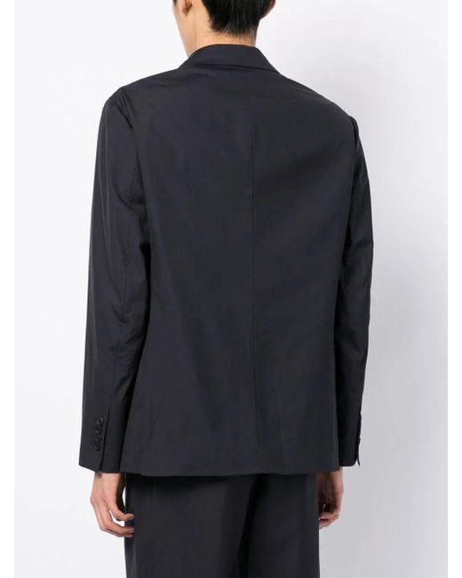 Dunhill Blue Single-Breasted Blazer for men