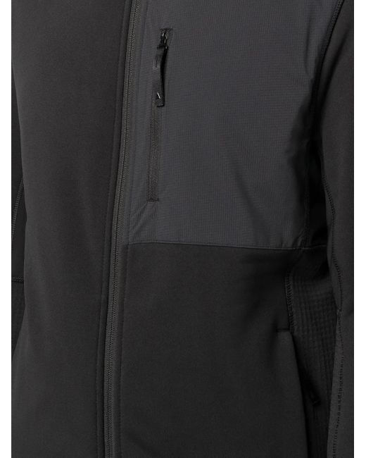 Aztech Mountain Black Panelled Fleece Jacket for men