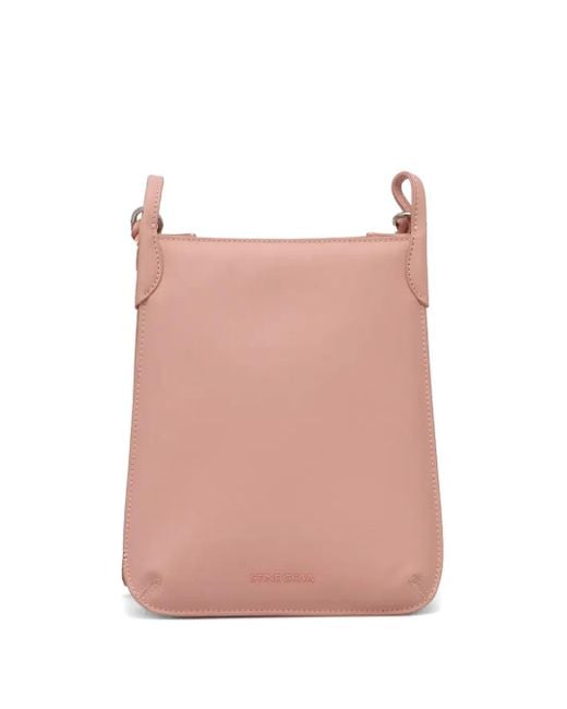 Stine Goya Pink Braided-Strap Cross Body Bag