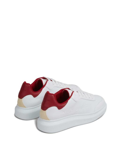 Baskets À Design Embossé Alexander McQueen pour homme en coloris White