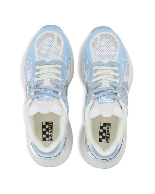 No Name Blue Logo Sneakers