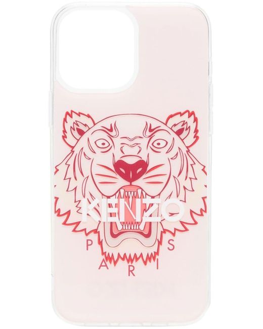 KENZO Iphone 13 Pro Max Logo Case in Pink Lyst Australia