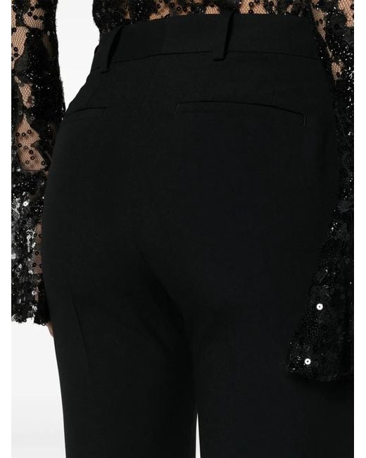 Nina Ricci Black Tailored Flared Trousers